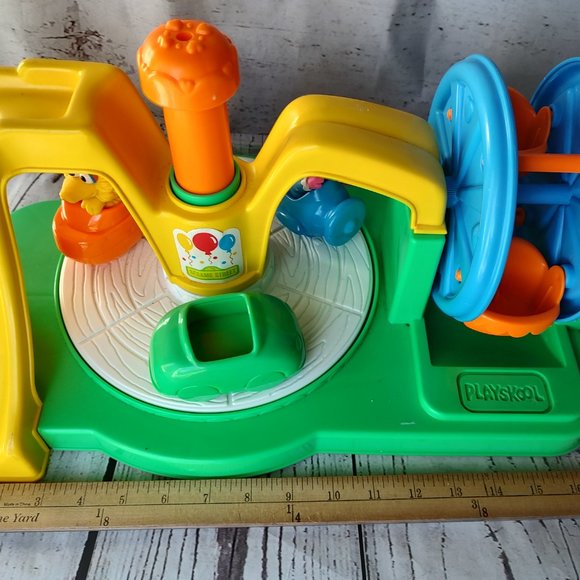 Vintage 1991 Playskool Sesame Street Amusement Park Big Bird RARE - Picture 10 of 10